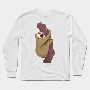 Three-toed sloth Long Sleeve T-Shirt